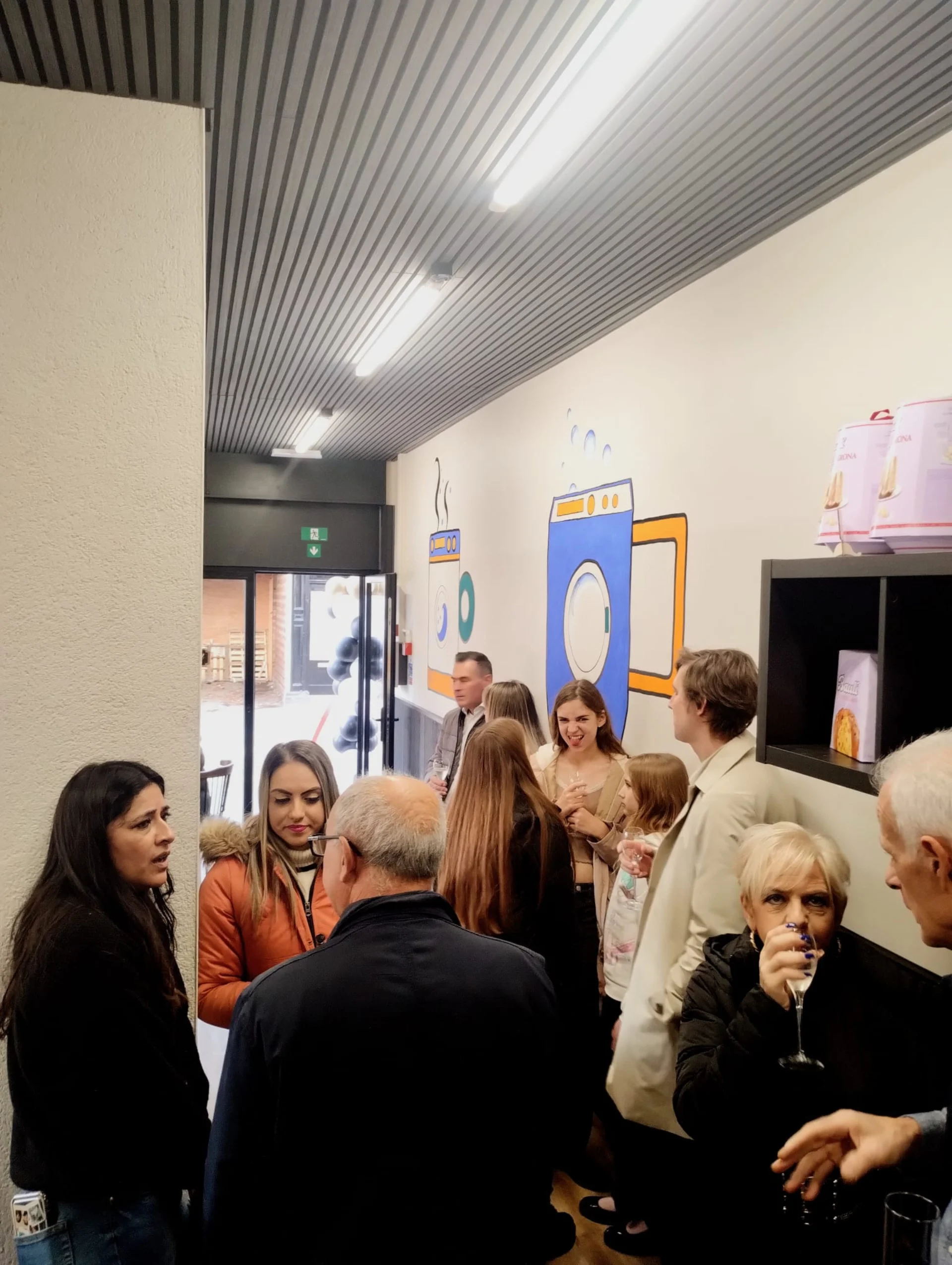 Rushden Latte Laundrette Opening Day Celebration 1