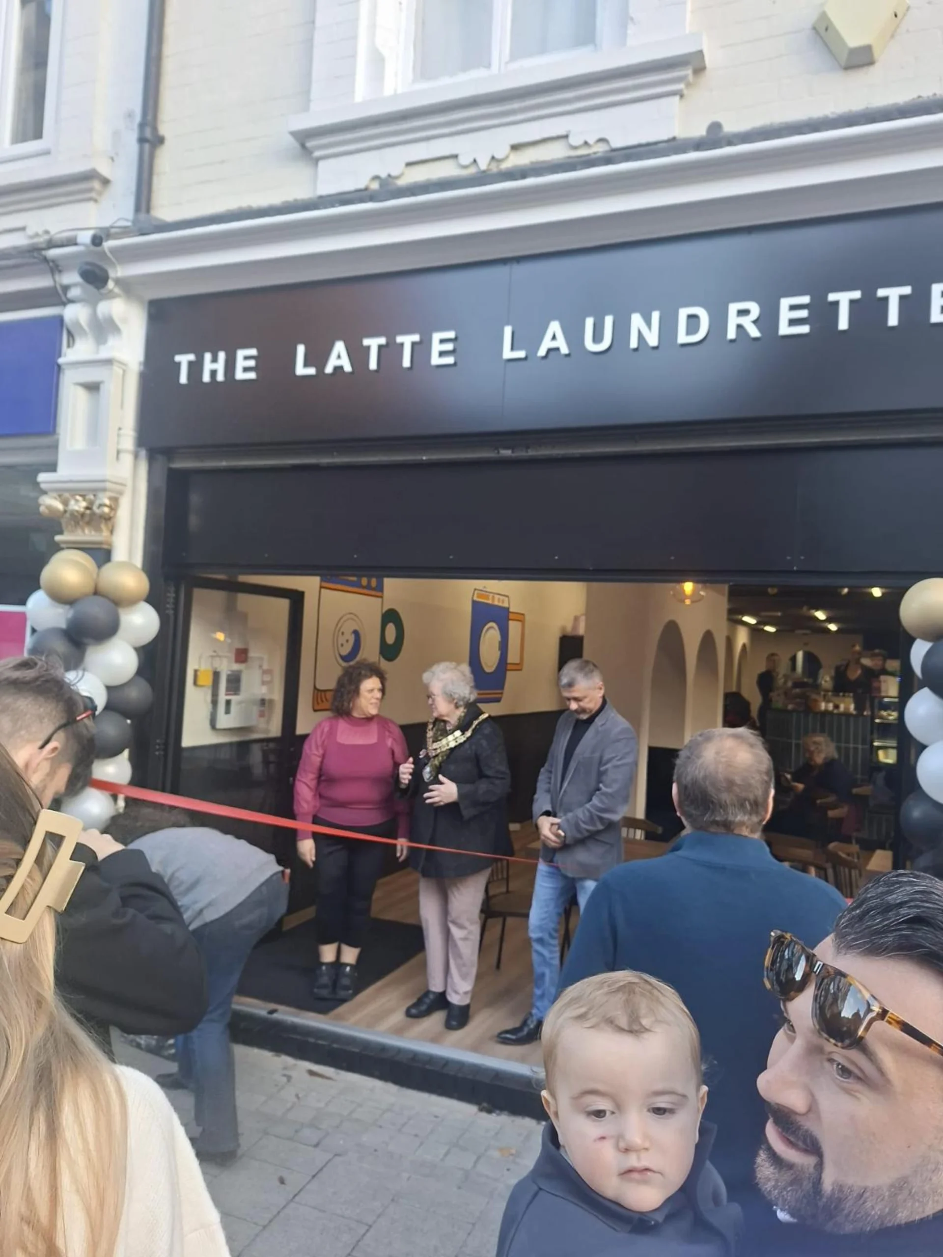 Rushden Latte Laundrette Opening Day Celebration 12