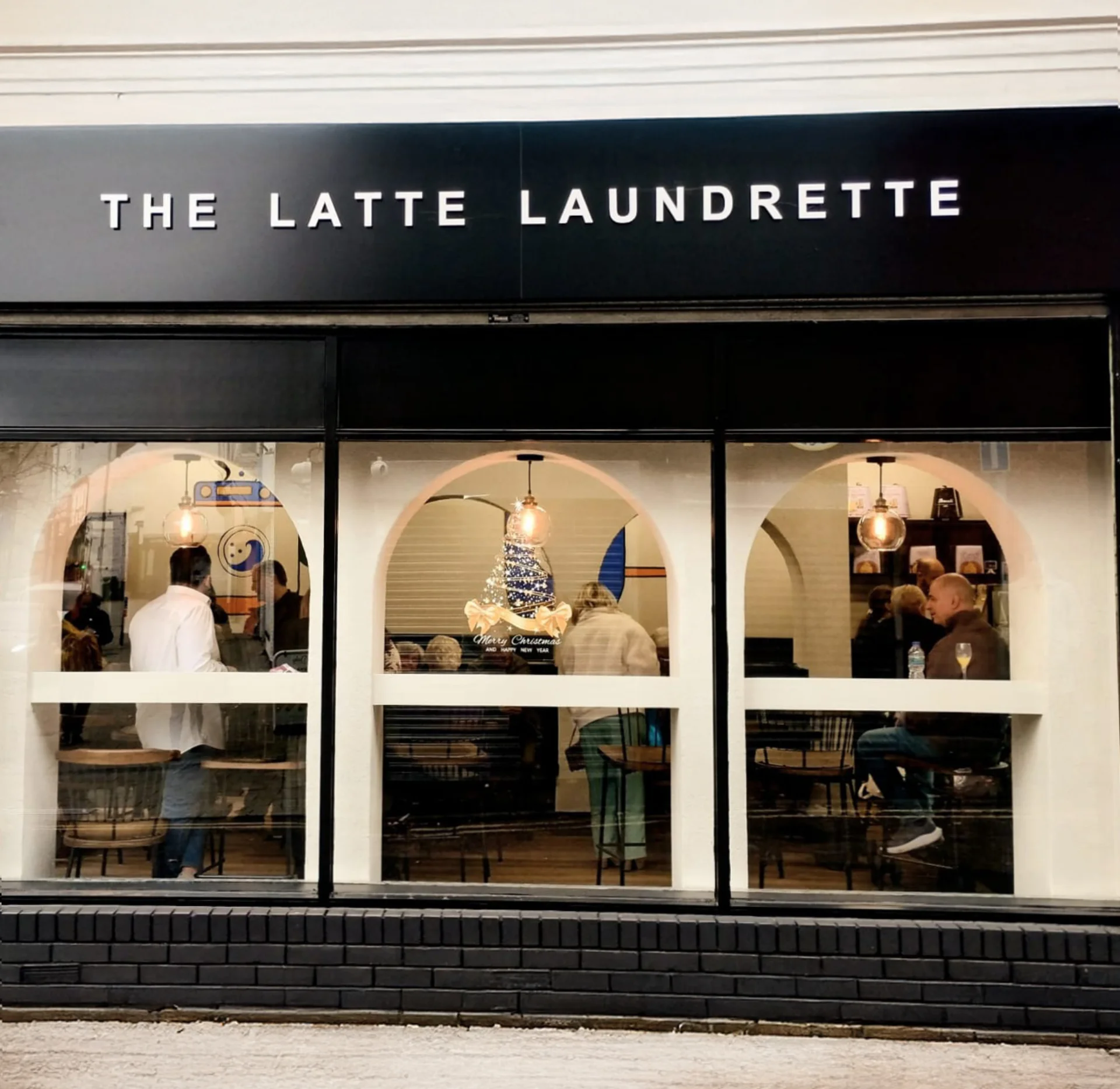 The Latte Laundrette Shop Front